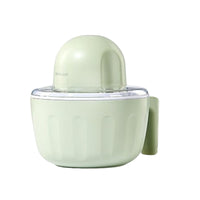 Rechargeable Ice Cream Maker Cordless Ice Cream Machine Portable Chilled Dessert Machine Compact for Families, Small Kitchens