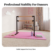 Home Practice Barre Non-Slip Feet Freestanding Practice Bar Easy Storage Portable Dance Bar for Adults, Beginners, Gym