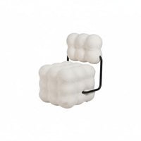 Cumulus-Like Design Bubble Cushion Chair Soft Texture Accent Seating Soft Cushioning Home Furniture Modern Design for Homeowners, Young Adults, Students, Living Room, Entryway, Reading Nook, Apartment