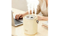 Desktop Humidifier Cylindrical Tabletop Humidifier Small for Bedroom