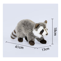 Raccoon Stuffed Animal Soft Stuffed Toy Raccoon Cuddly Cute for Children, Bedroom, Nursery