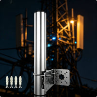 Antenna Mount with U-Bolt-Bolt Heavy Duty Mast Clamp with U-Bolt Bolts