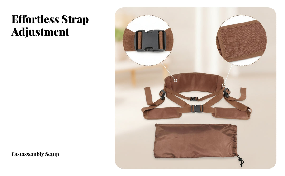 Strapping Meditation Sitting Support Belt for Meditators