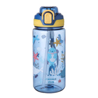 600ml Capacity Child s' Straw Water Bottle Easy to Carry Child S Water Bottle with Straw Long-Lasting for Toddlers, Students, School