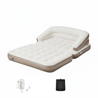 Portable Inflatable Pad Foldable Pillow Easy Setup for Beach Trips