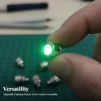 Easy to Operate DIY Model Light Self-Contained Miniature LED Light for Crafters, Hobbyists, Party Decoration, Costume Design, Paper Lanterns