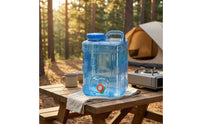 Food-Grade Water Dispenser Container Built-in Handle Portable Water Container Transparent
