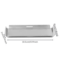 Handle Slot Hosting Accessory Metal Serving Tray Kitchenware Easy to Clean