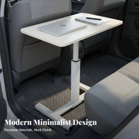 Multi-Functional Foldable Car Desk Easy to Install Car Seat Tray Table Stable Structure Vehicle Dining Tray Sturdy Support for Travelers, Passengers, Distant Workers, Mobile Office, Road Trips, Travel