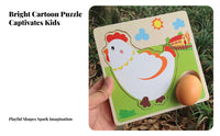 Educational Chicken Life Cycle Learning Game Early Education Chicken Life Cycle Toy Hands-On for Preschoolers, Kindergarten, Classroom