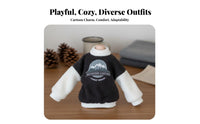 BJD Doll Sweater Unisex Design Doll clothes Easy to Wear Miniature Top