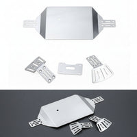 RC Chassis Guard Plate Rust Resistant Chassis Guard Plate with Brackets for Custom Setups