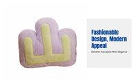 Office Nap Pillow, Plush Lumbar Support, Ins Style Decorative Throw Pillow for Sofa, Girls, Multi-Color