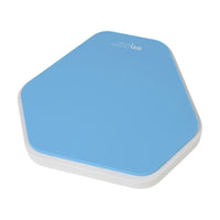 Drum Practice Pad Triangular Drum Pad with White Base Portable for Warm-Ups