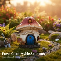 Resin Fairy Garden Cottage Weather Resistant Fairy Garden House Great Gift
