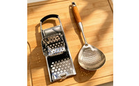 2 Pieces Spaetzle Maker Set Rust-Resistant Pastry Press and Colander Dishwasher Empanada Maker for Home Cooks