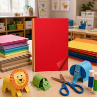 A4 A3 4K Colored Cardstock Paper for Kids Crafts, Thickened Art Paper for Kindergarten and Students