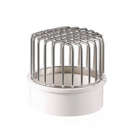 Debris Blocking Stainless Steel Drain Filter Cover Clog Resistant Cylindrical Wire Drain Wire Basket for Outdoor