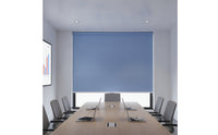 Blackout Roller Blind Long-Lasting Blackout Roller Shade Window Blind with Pull Chain Thick Shade Loop Chain Compact Design