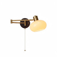 Adjustable Bedside Wall Lamp Space-Saving Adjustable Wall Sconce