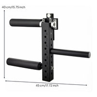 Padded Leg Curl and Extension Attachment Adjustable Power Rack Leg Attachment Compact Heavy-Duty for Home Gym Owners, Athletes