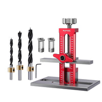 Cabinet Door Mounting Jig Aluminum Alloy Alignment Jig Sturdy Base Hardware Accessory for Carpenters