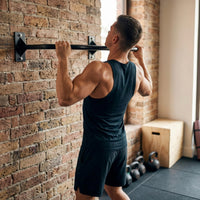 Wall-Mounted Pull-up Bar Indoor Wall-Attached Pull-up Bar Heavy-Duty for Home Gym, Garage