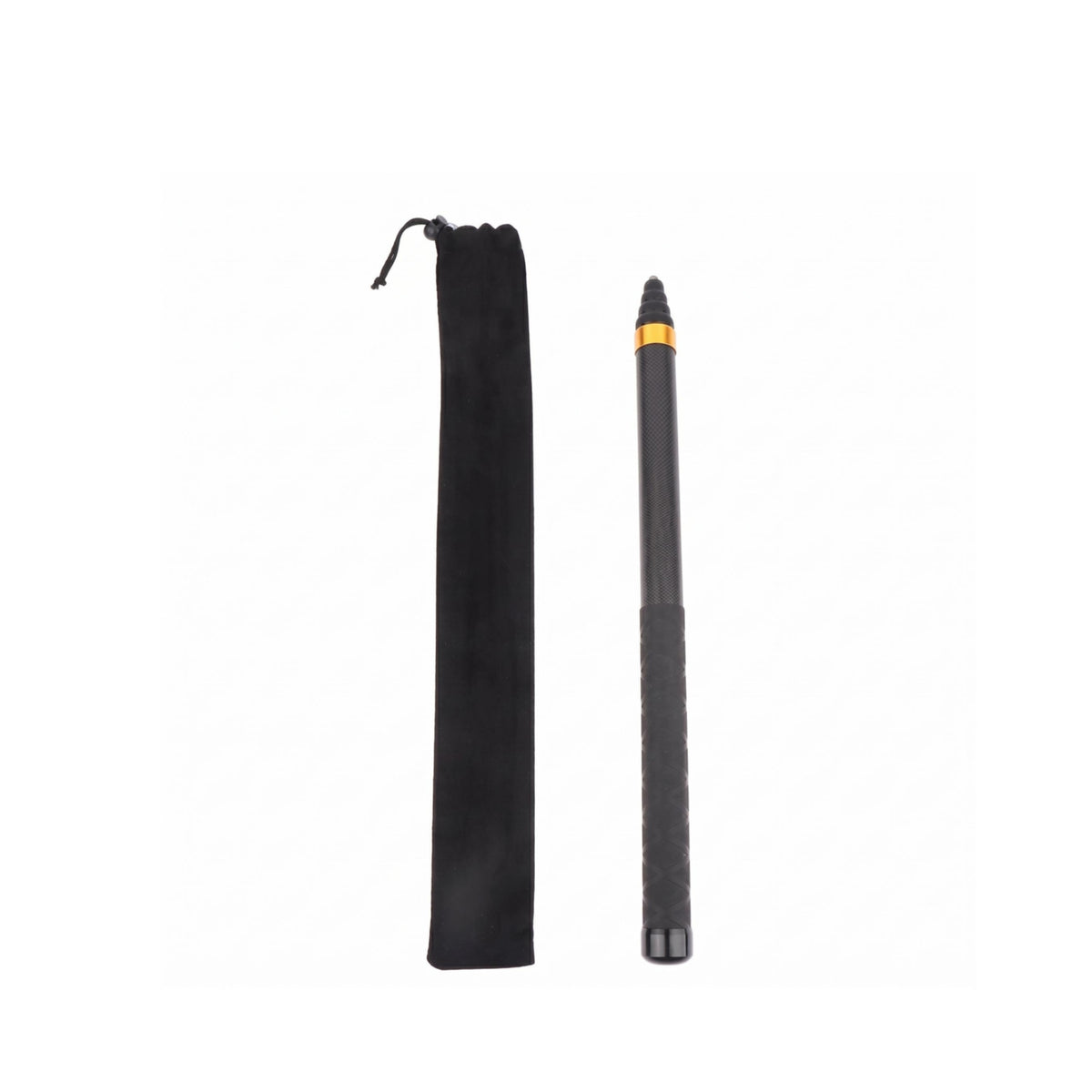 9-Section Carbon Fiber Selfie Stick 3 M Reach 1/4 Mount Selfie Stick 45 Cm Folded Telescopic Camera Pole Adjustable Length
