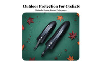 26/27.5 Inch Bike Mudguard High Toughness Mountain Bike Fenders Widened Mountain Bike Mud Flaps Thickened Fasteners Cycle