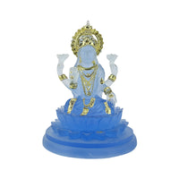 Southeast Asian Auspicious Goddess Resin Figurine Ornament