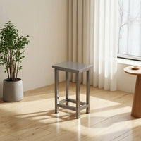 Stainless Steel Bench Sturdy Industrial Bench Heavy Duty Furniture for Workshop, Changing Room, Entryway