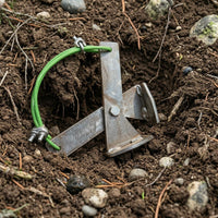 Root-Pulling Clamp Thickened Steel Root Pulling Tool Welded Joints Leverage Design
