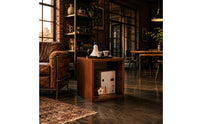 Single-Cube Bookshelf Compact Open-Faced Storage Cabinet Modern Style Bookcase