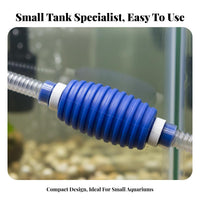 Aquatic Aquarium Siphon Cleaner Easy to Use Manual Aquarium Siphon Long-Lasting