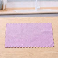 Fish Scale Microfiber Cloth and Microfibre Cloth Cleaning Supplies, Absorbent Microfiber Towel for Glass and Dishes, Lint and Grease-Resistant