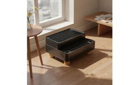 Double-Layer Cat Litter Sifting Tray with Wooden Feet Low-Height Litter Box with Sifter Long-Lasting Pet Supply Comfortable for Apartments