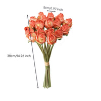 18-Head Floral Arrangement Home Decor Flowers Resistant