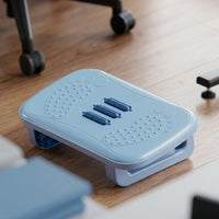 Anti-Slip Under-Desk Footrest Thickened Massage Footrest Exposed Base Under Desk Foot Massager Plastic