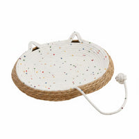 No Shedding Feline Scratcher Bed Wear-Resistant Feline Scratch Bed Year-Round Pet Furniture 2 in 1 Design for Cats, Home