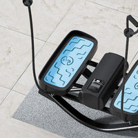 Quiet Mini Stepper Leg and Waist Training Stair Stepper Full Body Workout Cardio Step Machine Calorie-Burning Burning for Beginners, Home, Indoor, Small Space