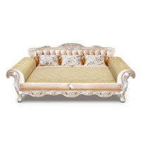 Cat Scratching Sofa Firm Cat Sofa Bed with Scratcher Cozy Feline Furniture for Bedroom