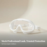 Waterproof Post-Surgery Eye Protector Protection Wraparound Safeguard Glasses Wide Vision Anti-Fog Safety Goggles Lightweight for Adults, Women, Workers, Showering, Outdoor, Workplace