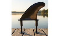 Flexible Soft Tail Fin Elastic Surfboard Fin with Screw Bendable Compact for Paddleboarders