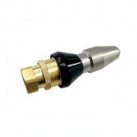 Inline Pressure Washer Nozzle Adapter Compact Drain Cleaning Nozzle Adapter