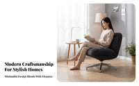 Nordic and design Upholstered rotating Armchair Designer Look rotating Barrel Armchair soft and cushiony Upholstery Lounge Chair Ergonomic Design for Readers, Adults, homeowners, Living Room, Bedroom, perusing corner