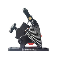 Hydraulic Disc Brake Caliper with Adapter Aluminum Alloy Hydraulic Disc Brake Caliper Lightweight for Upgrades, Maintenance