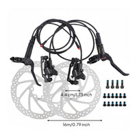 Engine Cutoff Electric Power-Disconnect Brake Set Pre-Bled Folding Electric Bicycle Brake Set Mineral Oil Fluid Braking