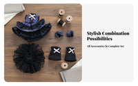 OB11 Doll Outfit Collectible OB11 Doll Clothes Detailed Design 1/12 Scale BJD Dress Set for Collection Display