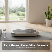 Whole Body Vibration Machine Muscle Strengthening Pulsation Panel Exercise Machine Adjustable Speed Full Muscle Activation Board Workout Board for Men
