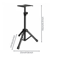 Studio Speaker Stand Heavy Duty Floor Speaker Stand Broad Surface Plate Pair of Speakers Stands for Audio Room